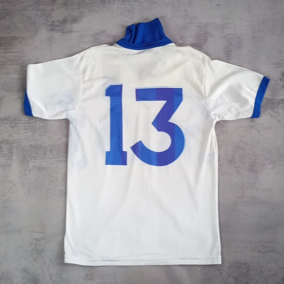 Vintage 90s LEONE PHARMACIES AZZURRI MADE IN ITALY SOCCER JERSEY