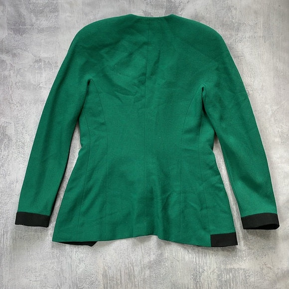 Vintage 90s Shego Kim Possible Cosplay Wendy Cherry Wool Jacket