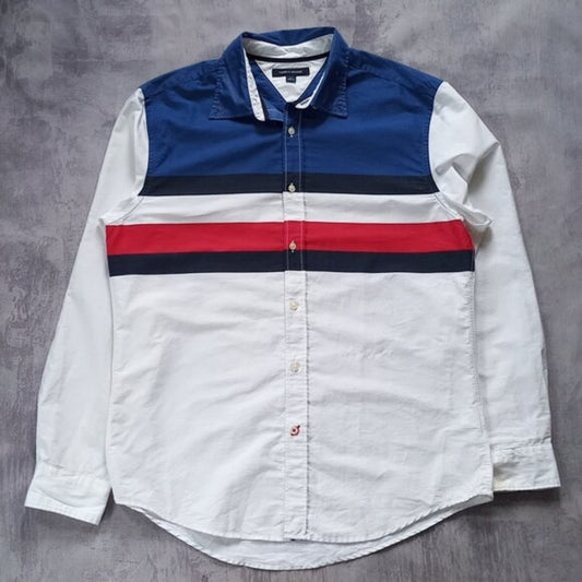 TOMMY HILFIGER Colour block button up Shirt