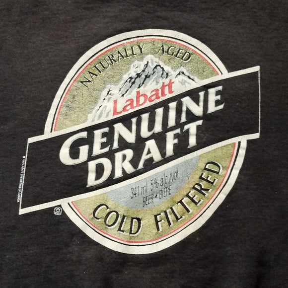 Vintage 1992 Labatt Genuine Draft Crewneck Sweater