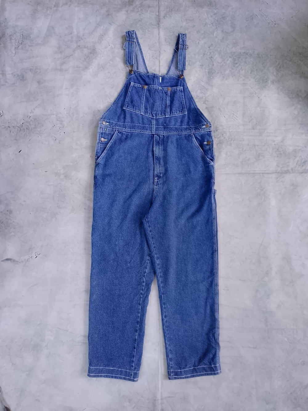 Vintage 90s Denim Overalls Workwear BLUE GUIDE GEAR