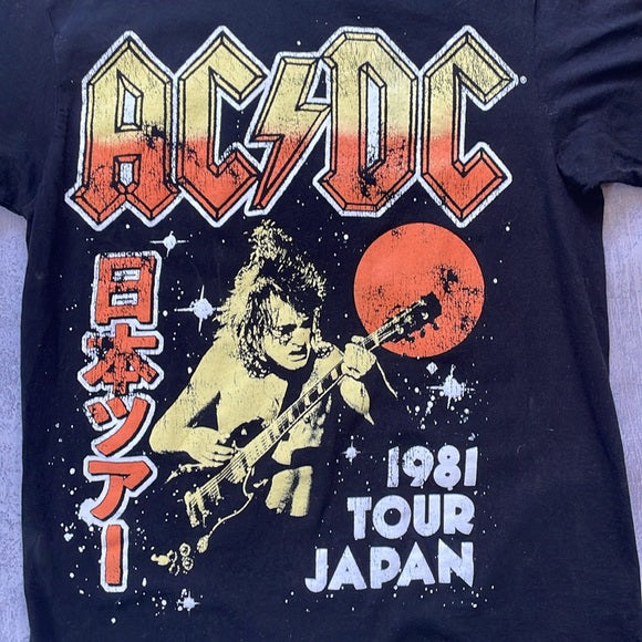 REMAKE ACDC 1981 Tour Japan ANGUS T-Shirt