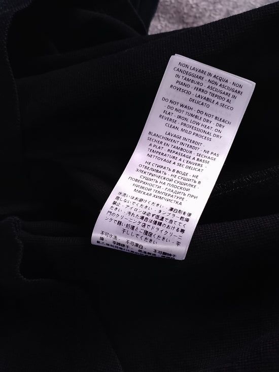 Alexander McQueen Black Polo Shirt with Skull Embroidery