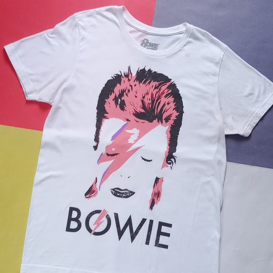 Official David Bowie Head Graphic T-Shirt Unisex