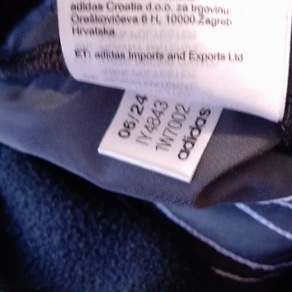 Vintage Style Adidas Classic Black and Blue Joggers
