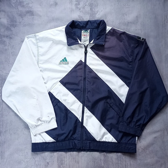 Vintage 90s Adidas Equipment Windbreaker Jacket