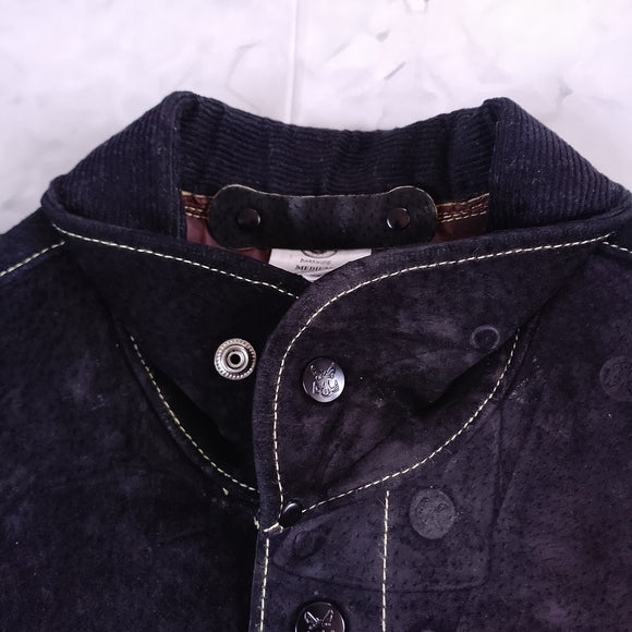 Caiman 3029 Black Boarhide Pigskin Welding Jacket