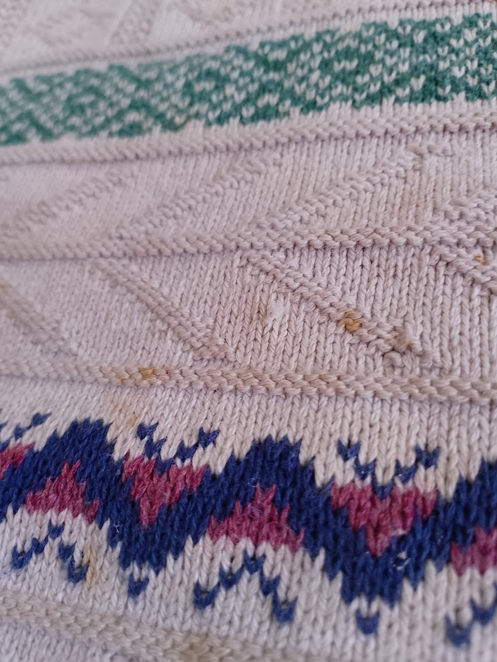 Vintage 90s TT&Co. Sport Knit Stripes Sweater