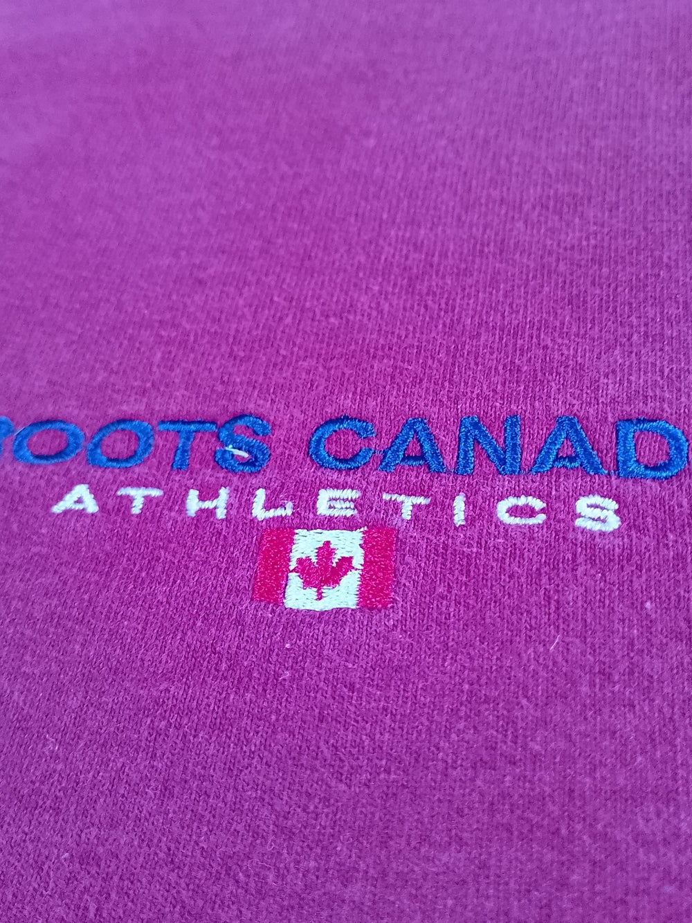 Vintage Roots Athletics Red Crewneck Sweatshirt