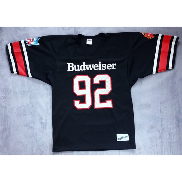 Vintage NFL BUDWEISER Football Jersey Ravens Athletics