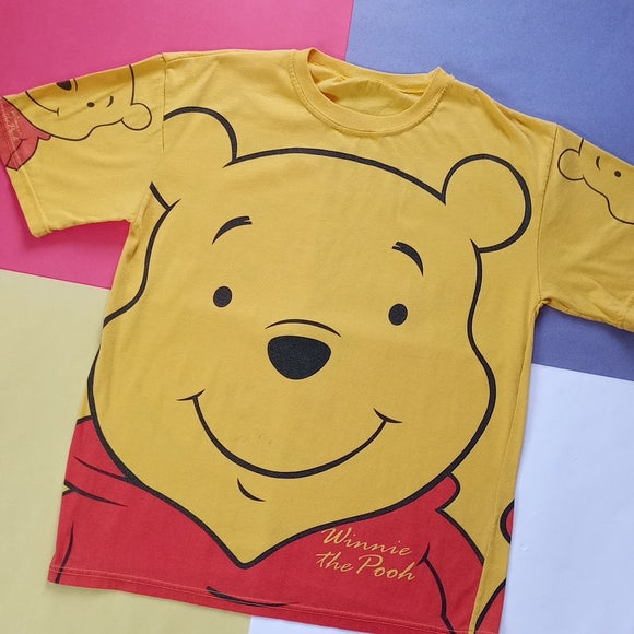 Winnie The Pooh Big Print All Over Graphic T-Shirt unisex