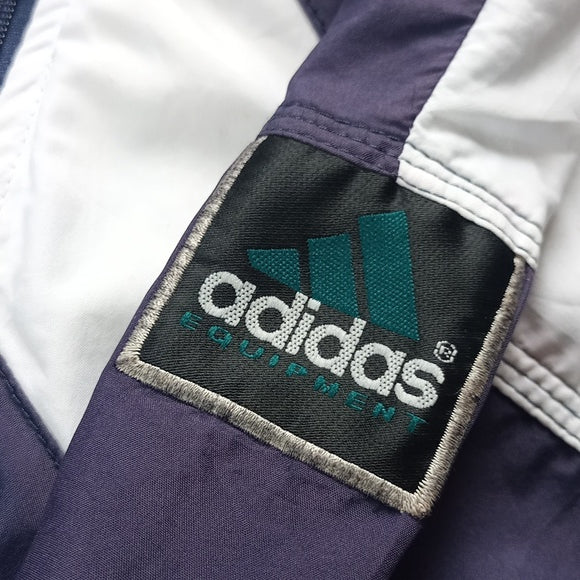 Vintage 90s Adidas Equipment Windbreaker Jacket