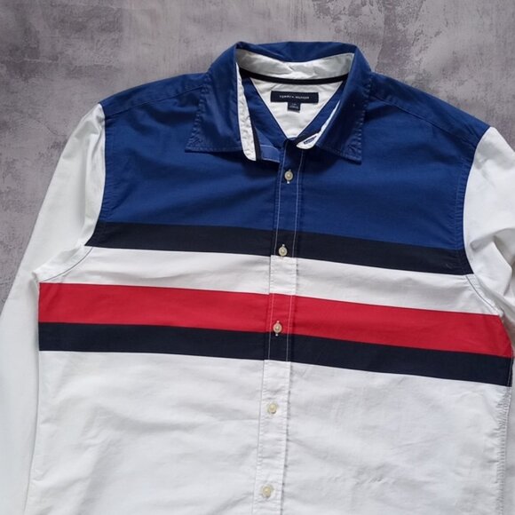 TOMMY HILFIGER Colour block button up Shirt