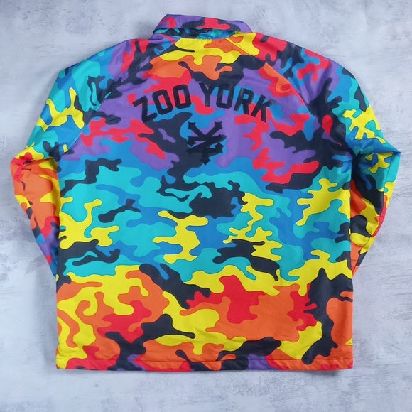 Zoo York Unbreakable Rainbow Camo Button-Up Jacket