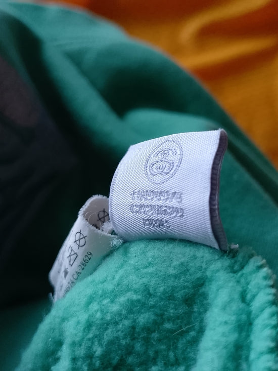 Stussy Men's Green Crewneck Sweatshirt