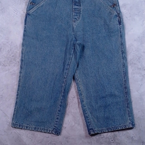 Stylish Modern Denim Overalls Workwear