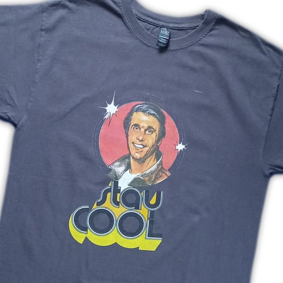 Stay Cool The Fonz Graphic T-Shirt