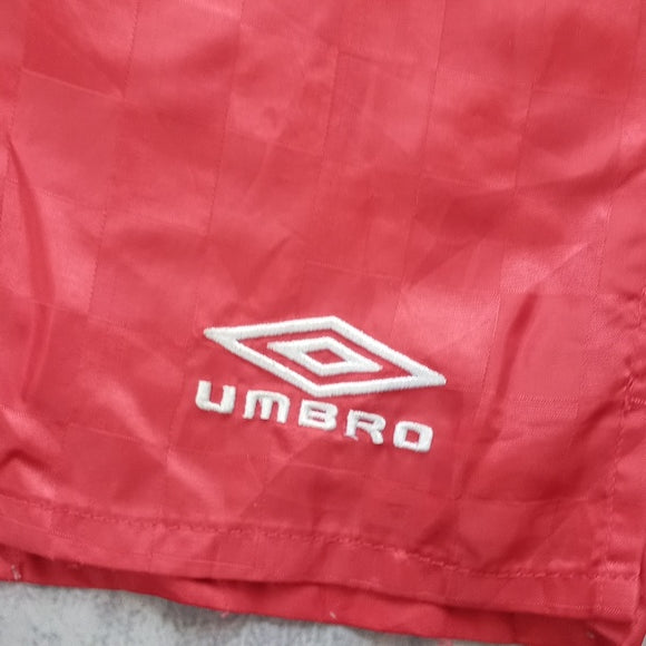 Vintage 90s RED Umbro Essential Short