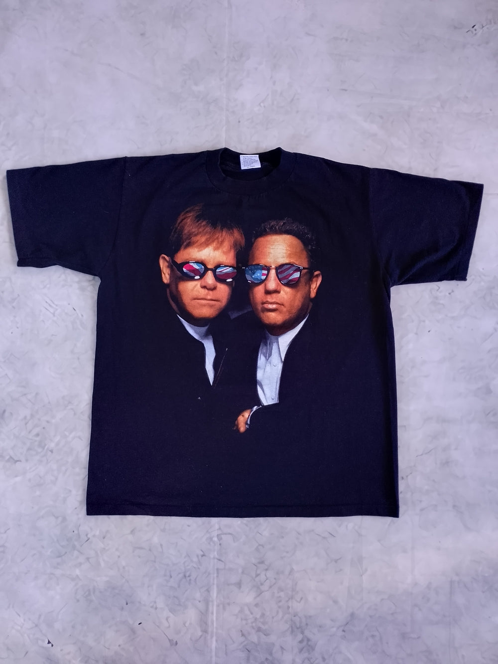 Vintage Elton John Billy Joel Spring Of ‘95 Tour Concert Shirt Single Stitch