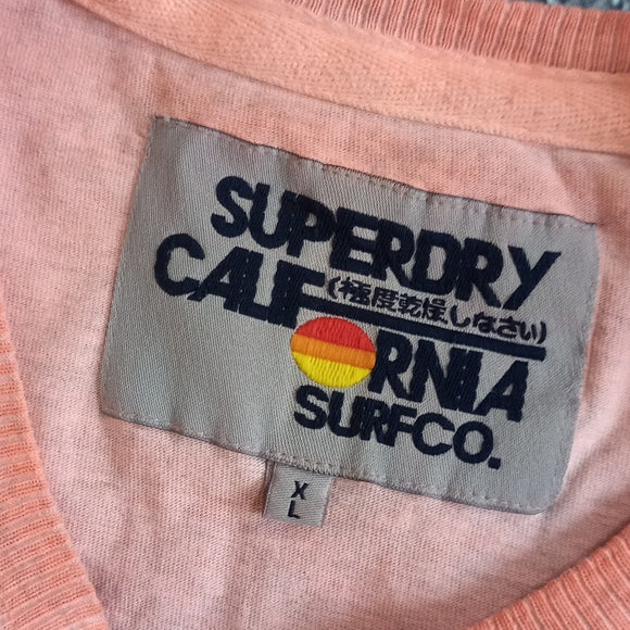 Superdry Surfers Classic Beach Club Fl 1996 T-Shirt Modern