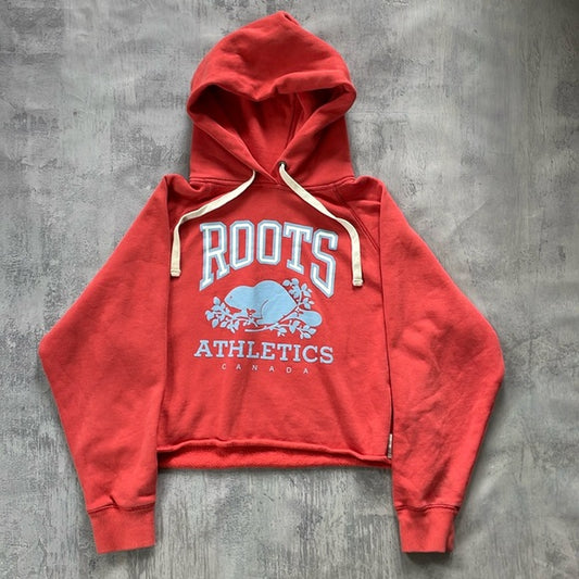 Roots Athletic Canada Crop Top Style Sweater