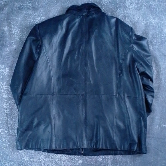 Vintage Leather Men's Midnight Jacket Style &amp; Co.