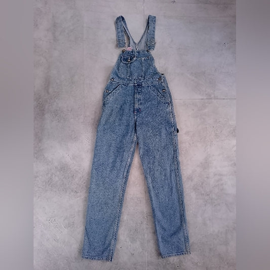 Vintage 90s SARGENT PEPPER JEANSWEAR Blue Denim Overalls Workwear UNISEX