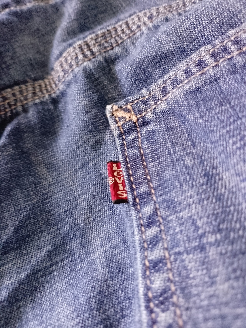 LEVIS Blue Denim Overalls Women's Jeans Boyfriend Skinny