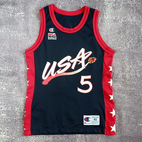 Vintage 1996 Team USA Grant Hill Olympic Dream Team Jersey