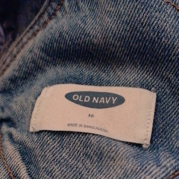 Vintage Style Old Navy Denim Overalls Workwear