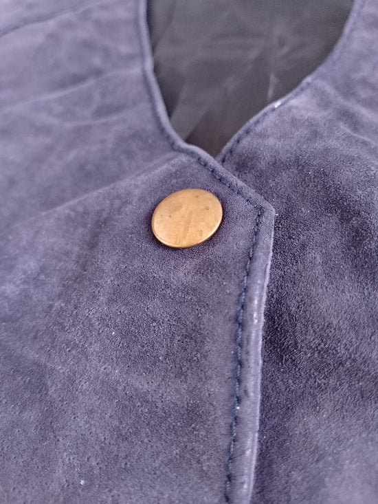Vintage 90s Disney Winnie The Pooh Suede Vest