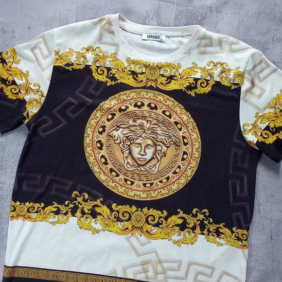 Versace Graphic Print Rapper Style T-Shirt