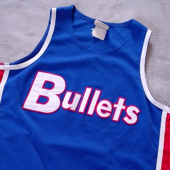 BALTIMORE BULLETS NBA HARDWOOD CLASSICS BASKETBALL JERSEY