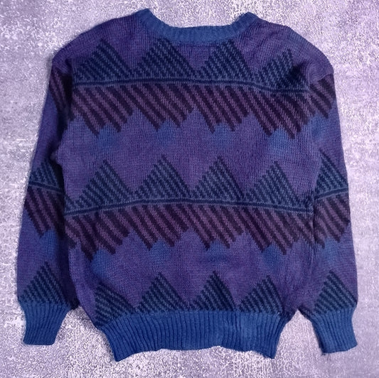 Vintage 90s UNCLE PHIL UGLE GRANDPA SWEATER TIP TOP SIZE: SMALL